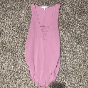 Express mauve bodysuit